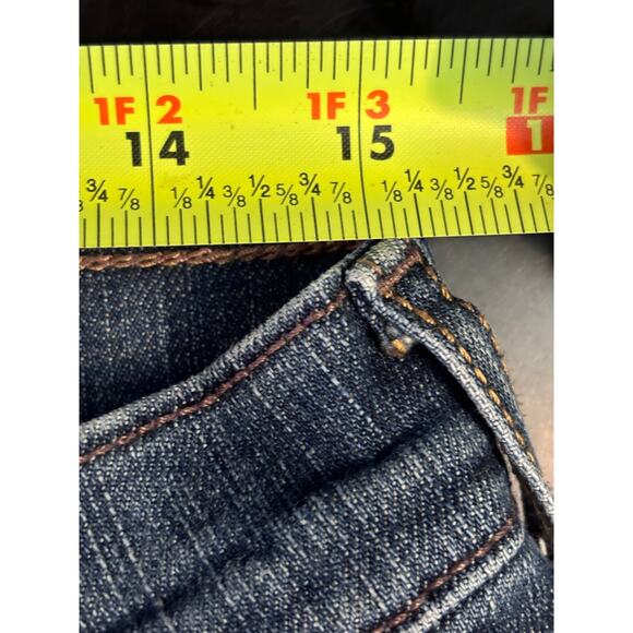 Levis 515 Jeans Womens 10 Short Boot Cut Mid Rise Light Wash Denim Stretch 33x28 - Picture 7 of 10